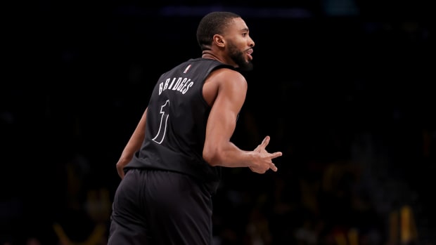 Brooklyn Nets forward Mikal Bridges